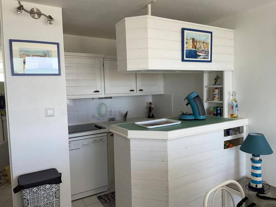 Port Leucate : Superbe Appartement Pleine Vue Mer 外观 照片
